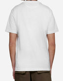 Tricou LES HOMMES,  Bumbac, Logo metalic, Alb