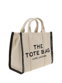 Geanta MARC JACOBS, The Medium Tote, Cotton, Light Brown