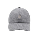 Sapca Brunello Cucinelli Virgin Wool Baseball Hat, Gri