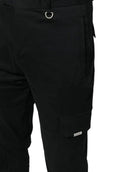 Pantaloni REPRESENT, Skinny Cargo Black