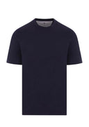 Tricou BRUNELLO CUCINELLI, Simple, Cotton, Navy Blue
