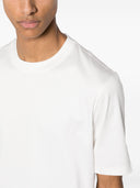 Tricou BRUNELLO CUCINELLI, Model clasic, Alb, M0B131308C7220