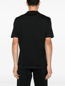 Tricou BRUNELLO CUCINELLI, Embroidered Logo, White Cut, Black
