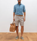 Tricou BRUNELLO CUCINELLI,Classic Design, Grey