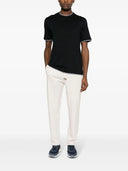 Tricou BRUNELLO CUCINELLI, Contrast Trim, Black