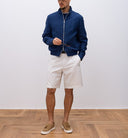 Tricou BRUNELLO CUCINELLI,Classic Design, Navy Blue