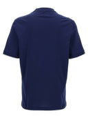 Tricou BRUNELLO CUCINELLI, Contrast Trim, Navy blue