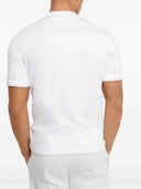 Tricou BRUNELLO CUCINELLI, Double Layer, Cotton, White