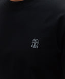 Tricou BRUNELLO CUCINELLI, Classic Design, Logo, Black