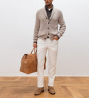 Tricou BRUNELLO CUCINELLI, Classic Design, Logo, White
