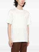 Tricou BRUNELLO CUCINELLI, Logo Print, White