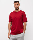 Tricou BRUNELLO CUCINELLI, Classic Design, Rosu