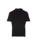 Tricou BRUNELLO CUCINELLI, Classic Design, Grey Logo, Black