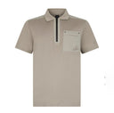 Tricou Moose Knuckles, Polo Design, Logo Insert, Dalon, Grey