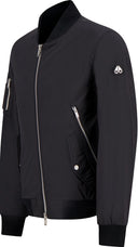 Jacheta MOOSE KNUCKLES, black Moose Knuckles Courville Bomber Crinkle
