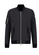 Jacheta MOOSE KNUCKLES, black Moose Knuckles Courville Bomber Crinkle