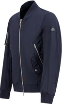 Jacheta MOOSE KNUCKLES, Blue Moose Knuckles Courville Bomber Crinkle