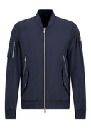 Jacheta MOOSE KNUCKLES, Blue Moose Knuckles Courville Bomber Crinkle