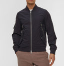 Jacheta MOOSE KNUCKLES, Blue Moose Knuckles Courville Bomber Crinkle