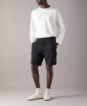 Bermude MOOSE KNUCKLES, DALON CARGO SHORTS,Black