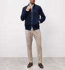PANTALONI STEFANO RICCI , Logo Insert, Wool, Silk, Light Beige