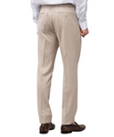 PANTALONI STEFANO RICCI , Logo Insert, Wool, Silk, Light Beige