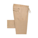 PANTALONI STEFANO RICCI , Logo Insert, Wool, Light Beige