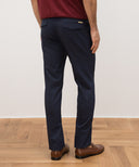 PANTALONI STEFANO RICCI , Logo Insert, Wool, Navy Blue