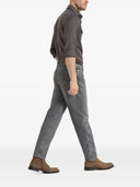 Jeans BRUNELLO CUCINELLI,denim iconic fit five-pocket trousers, Gri
