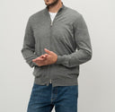 Pulover BRUNELLO CUCINELLI, Gray wool and cashmere cardigan