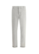 Jeans BRUNELLO CUCINELLI, appliqué straight-leg trousers
