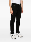 Blugi BRUNELLO CUCINELLI, Slim Cut, Black