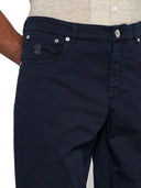 Blugi BRUNELLO CUCINELLI, Trousers Blue, Navy Blue
