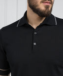 Tricou BRUNELLO CUCINELLI, Polo Design, Logo, Black