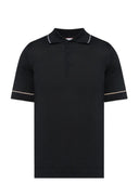 Tricou BRUNELLO CUCINELLI, Polo Design, Logo, Black
