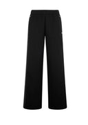 Pantaloni Moose Knuckles, MIX MEDIA WIDE LEG PANT, Black