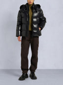 Geaca Moose Knuckles, KING PUFFER DOWN JACKET, Negru