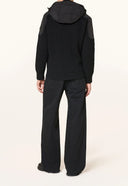 Geaca Moose Knuckles, Black Glenvale Knit Hybrid Jacket