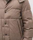 Geaca STEFANO RICCI, Wool and cashmere down jacket
