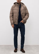 Geaca STEFANO RICCI, Wool and cashmere down jacket
