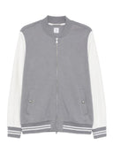 Jacheta ELEVENTY, zip-up bomber jacket, grey