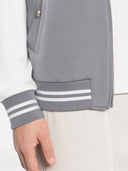 Jacheta ELEVENTY, zip-up bomber jacket, grey
