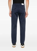 Pantaloni ELEVENTY, Stretch cottton pants, Bleumarin