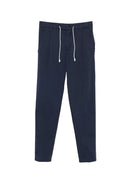 Pantaloni ELEVENTY, Stretch cottton pants, Bleumarin