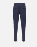 Pantaloni ELEVENTY, Stretch cottton pants, Bleumarin