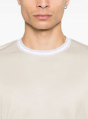 Tricou ELEVENTY, cotton jersey t-shirt, Beige