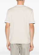 Tricou ELEVENTY, cotton jersey t-shirt, Beige