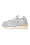 Sneakers ELEVENTY, Grey and beige  Knit sneakers