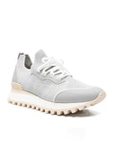 Sneakers ELEVENTY, Grey and beige  Knit sneakers