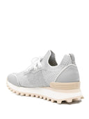 Sneakers ELEVENTY, Grey and beige  Knit sneakers